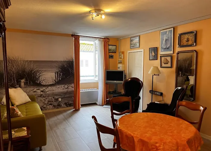 公寓 Cosy Pour 2 A 50m De La Plage, Centre-ville, Equipe - Fr-1-197-507 莱萨布勒-多洛讷